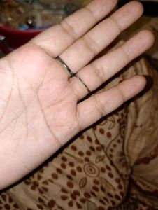 Unique Vintage Green Stone Ring