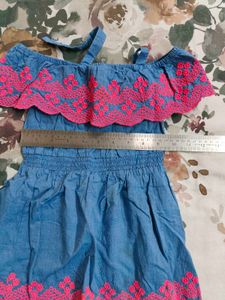 Frock With Shoulder Straps