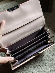 Chic Red Clutch Wallet