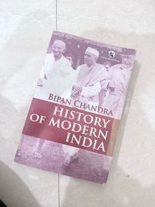 History of Modern India by Bipan Chandra