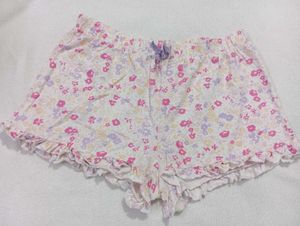 Cute Floral Pajama Shorts