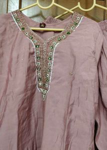 Embellished Kurta Set