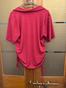 Red and Rust set of 2 tops from Thailand