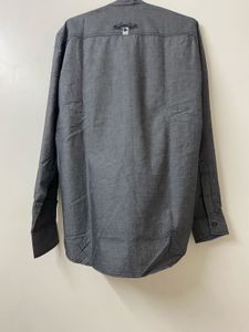 Grey denim shirt