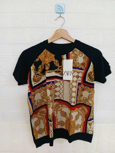 a Printed Short Sleeve Tee