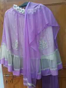 Elegant Purple Kurta Set