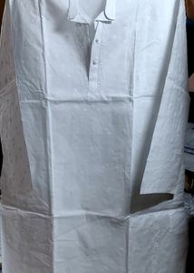 Authentic Lucknowi Gents Kurta In White Colour