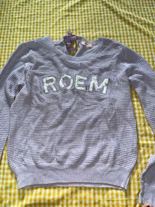 Lavender Waffle Knit Sweater
