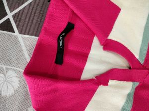 Striped Polo T-Shirt