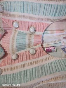 Cute Striped Baby Girl Dress