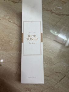 sealed new I'm From Rice Toner