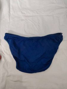 Men blue bikkini