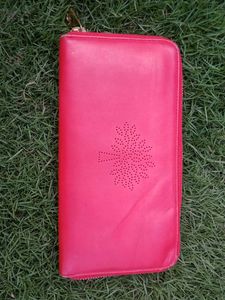 Vibrant Red ladies wallet