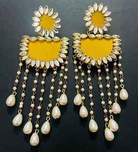 Fancy Party Wear Have Long Size Earrings