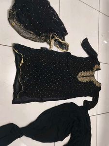 full heavy party wear suit