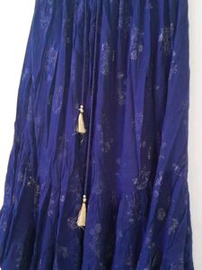 Blue Akkriti Skirt