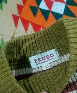 Striped Kids Sweater