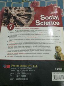 Prachi Excellence in Social Science - Class 7
