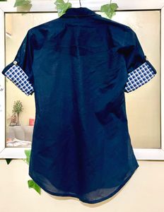 Navy Blue Shirt