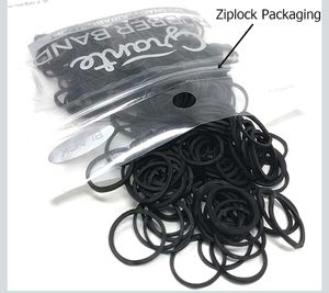 Invisible Elastic Hair Bands (Black)