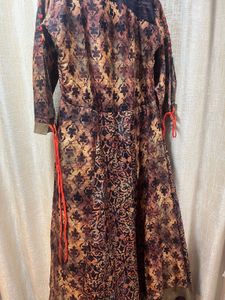 ethnic floor length gown