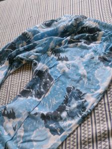 Blue Tie-Dye Lounge Set