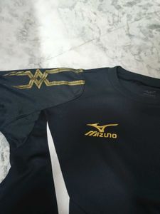 Mizuno Black Athletic T-Shirt S 36