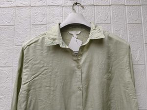 New with tag Korean Elegant Light Green Oversized