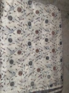 Elegant Floral Print Saree