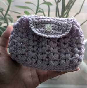 New Handmade Crochet Pouch