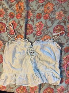 Lace Trim Cami Top