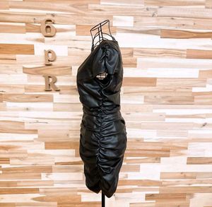 Final Sales🔥Zara New Bodycon leather Dress
