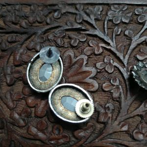 Oxidised Brass Studs