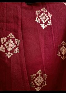 New Maroon Gold Skirt