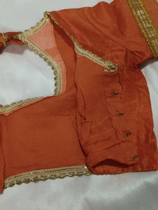 Beautiful Embroidered Saree with blouse
