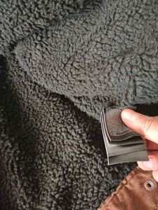 Corduroy Jacket with Sherpa Lining