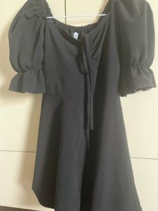 Short Black Frock Dress
