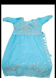 Beautiful Teal Kurta Set with Palazzo