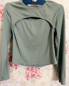 Ribbed t shirt