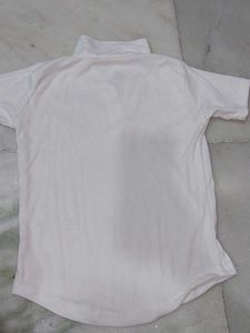 White top with heart print