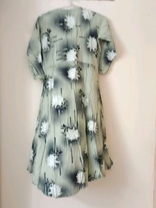 Light Green Printed Kurta