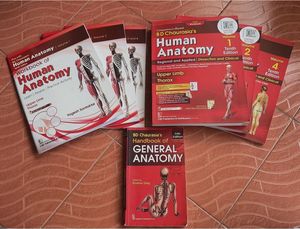 BD Chaurasia’s Human Anatomy Book Bundle