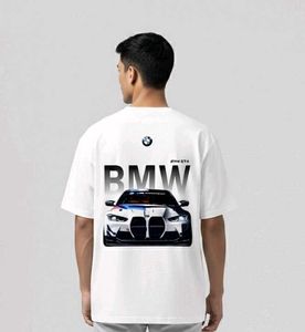 BMW M4 GT4 Performance Graphic Printed White Overs