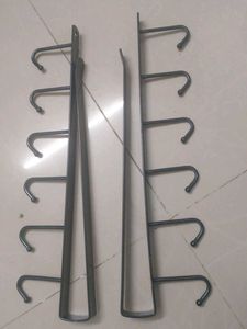 Under Shelf Hanging Hook Rack- pack of two