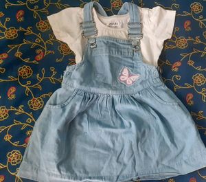 Kids Frock And Dungree Dress