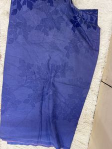 Beautiful Blue Floral Bedsheet