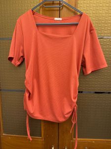 Red and Rust set of 2 tops from Thailand