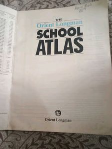The Orient Longman School Atlas