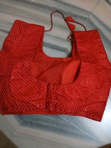 Hot Red Sequence Blouse, Fit M&amp; L&amp; Xl, Brand New