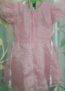 Pink Tiered Party Dress